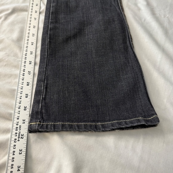 Vintage Buffalo Jeans Womens PINK-X Low-Rise Bootcut Jeans Gray/Black Sz 29 - Picture 11 of 16